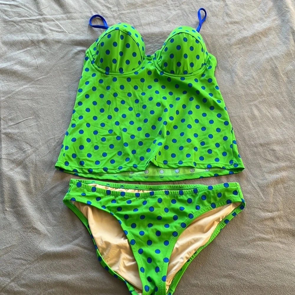 ☀️JCrew, NEW polka dot bikini bottom - Picture 5 of 5